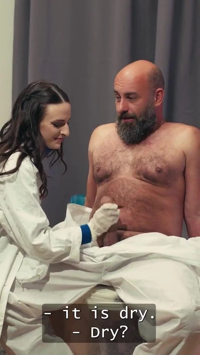 Must-see moment from "DADDY4K. Brunette nurse cheating in doctor's office with daddy"