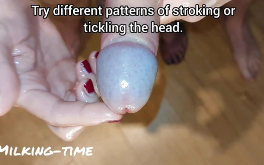 Harika mastürbasyon yapmak için bir kız kılavuzu (sağım zamanı)