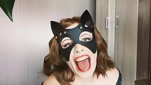 Güzel oksi ortağına oral seks verdi