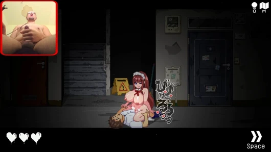 Hayalet gibi bir Japon hizmetçi yarağıma sert biniyor ve... (Çıkışsız apartman oyunu1)