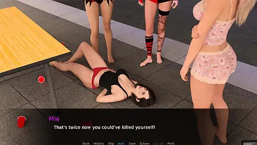 Mia ile yaz 2 #10 - oyunlar ile kızlar gecesi