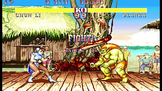 Fk2 - chun-li gibi giyinmiş milf onu kedi yumruklu alır