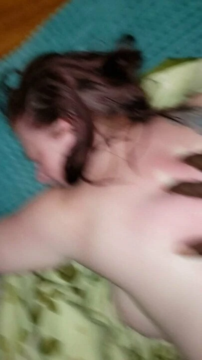 White slut getting it