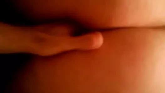Finger fucking my BBW Latina wife and gaping asshole