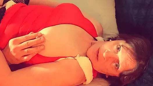 Ninenin atıcı xmas yalama ve sopa orgazmları 12092018-c5