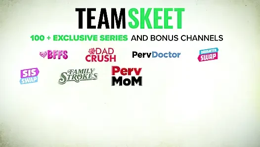 Teamskeet - muhteşem minyon ateşli kız topallayan bir yarağı doyasıya nasıl yükselteceklerini gerçekten biliyor