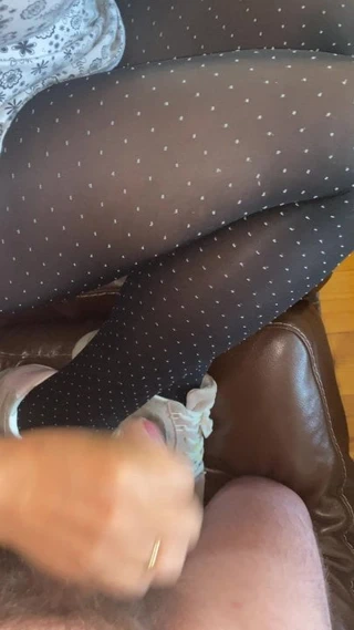 Cum külotlu çorap ve ayakkabı