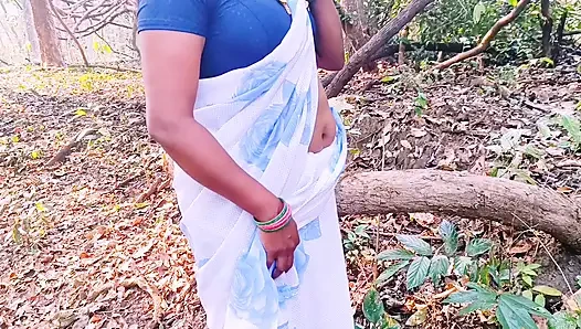 Desi Outdoor Jungle Fuck. Stepmom and Stepson Hardcore Fucking in Forest. Telugu Dirty Talks.