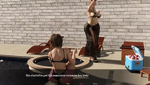 Tombul anlar #2: Mia Melissa'nın amını yaladı