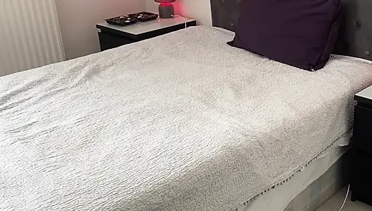 Siyah Boğa Sevgilisi Arkadaşından Ateşli Kremsi Tam Vücut Masajı