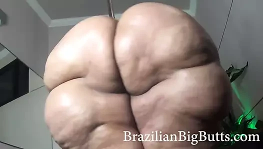 Madambutt büyük popo alkışlar