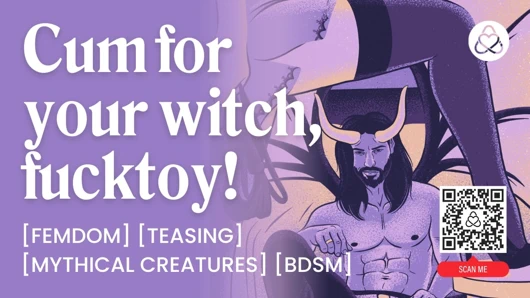 Asmr sesli porno: kadın egemenliği cadı inkübüsünü domine ediyor - bdsm ve oral seks - erotik karanlık fantezi sesli hikaye