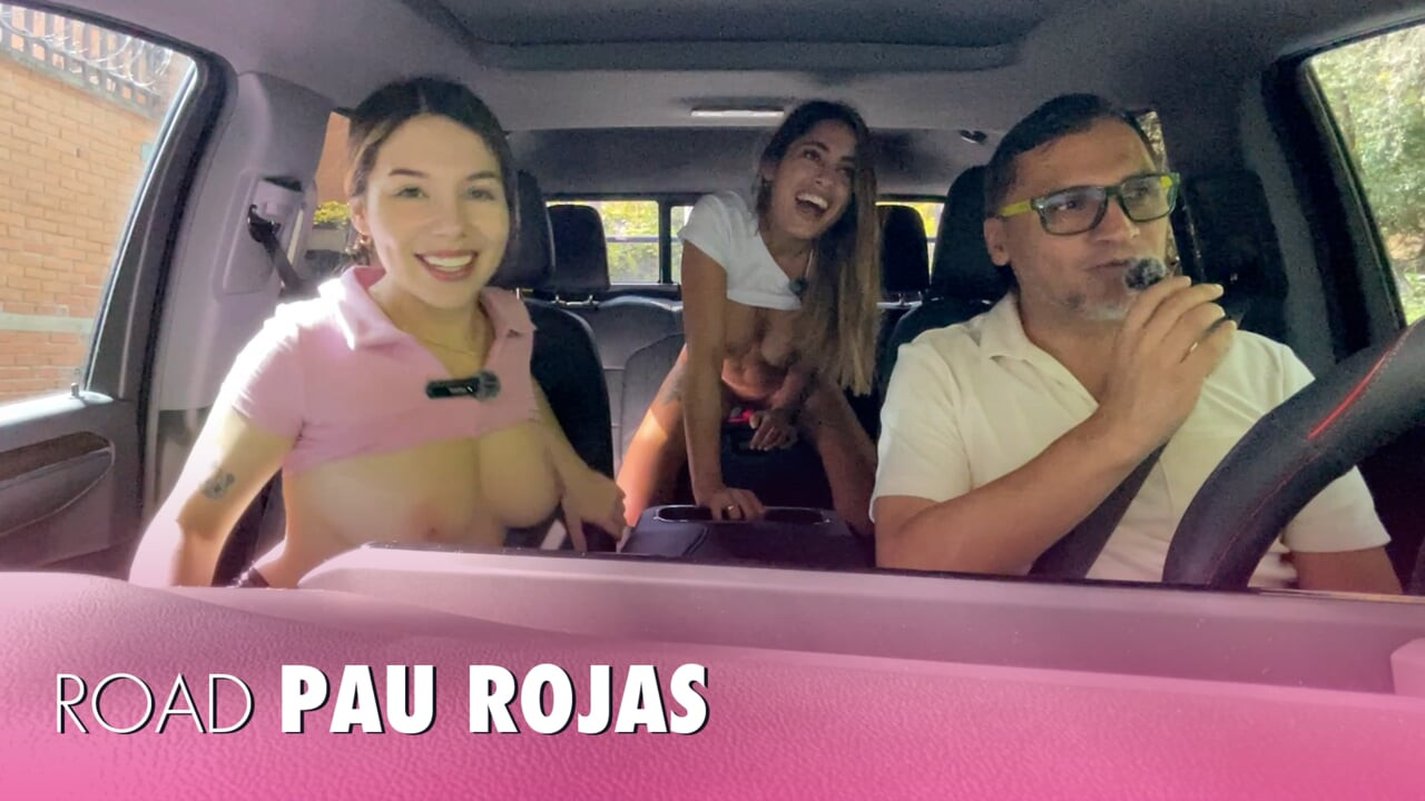 Pau rojas seks makinesinin ve Dani Ortiz'in büyük göğüsleri juan bustos'un tadını çıkarıyor