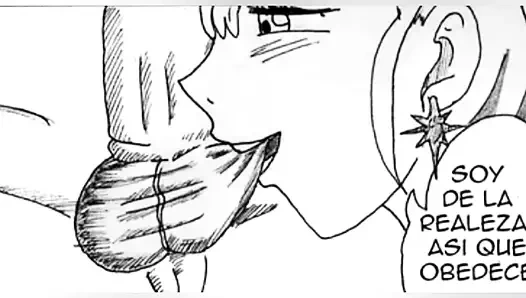 O zevkle inliyor, sadece benim horozun kafasını ona sokarak