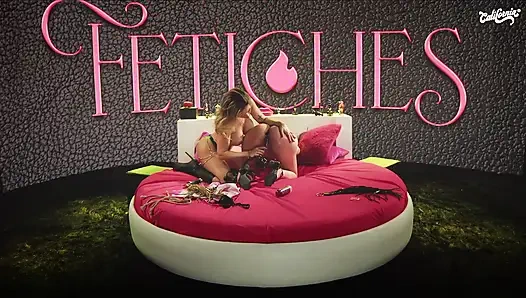 Lezbiyen fetişi ve bdsm gösterisi