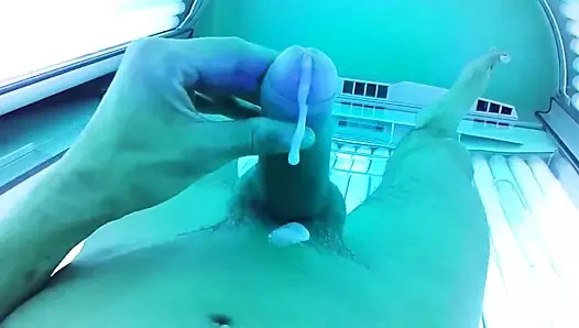 Im Solarium gekommen