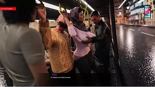 Esra İstanbul'da 4 – esra otobüste grup seks yapıyor - spor salonu hocası ona daha fazla boşalmak istiyor.