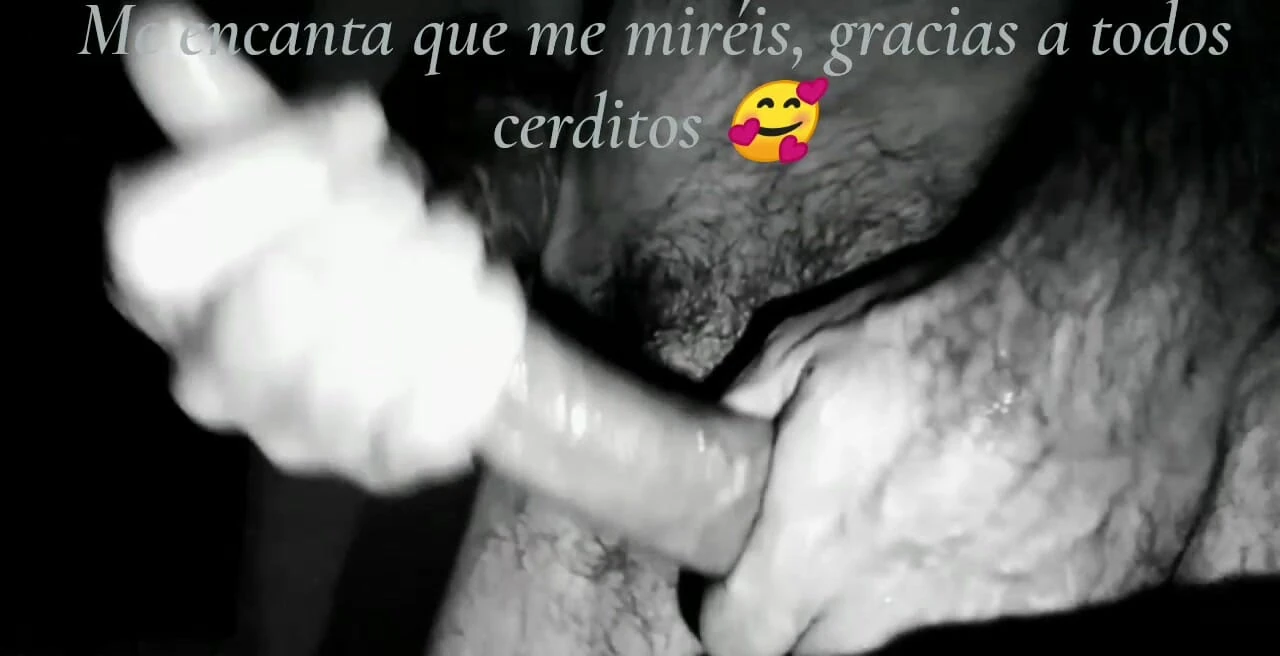 Giving me pleasure for you.