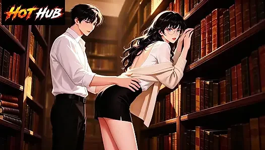 Seksi çift kütüphanede sikişiyor öğrenci öğretmeni kütüphanenin içinde sikiyor
