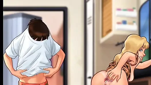 Büyük Götlü Orta Yaşlı Seksi Kadın Yarak Için Yalvarıyor - Yüksek Sesle Inliyor Ve Derin Dölleme