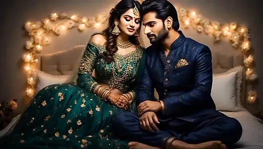 Take the hot young girl of Indian village to the forest and kissed his cheeks and his fuck