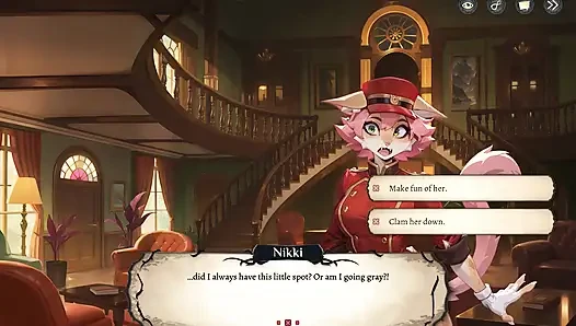 Otel hikayeleri ürkütücü hentai oyunu ep.6 kadın egemenliği hayaleti dölleme!