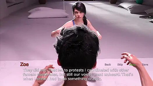 Gizli yaz #7 - odamda zoe'nin çıplak olduğunu hayal ettim