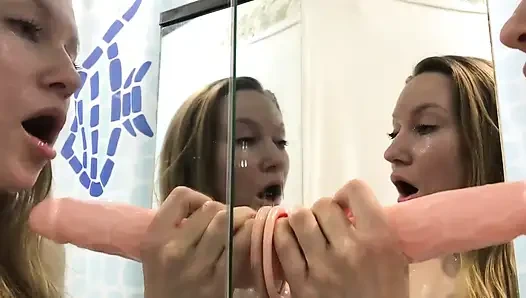 I Practice Deep Blowjob for Your Hard Cock