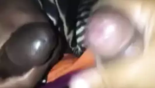 senin oğlanla okşayarak