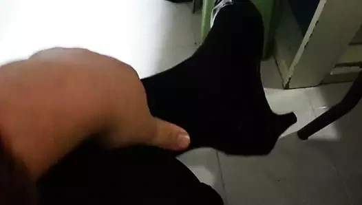 külotlu çorap teaser 18 ile siyah patent pompaları