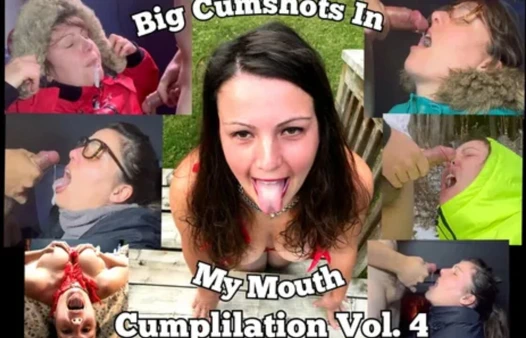 Ağıza ve yüze büyük boşalmaların derlemesi cilt 4