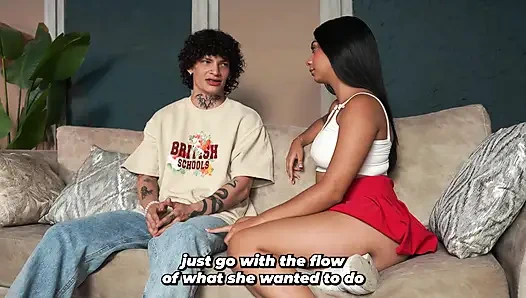 My boyfriend and my stepmother really know how to explain sex! - We ended up in a delicious threesome