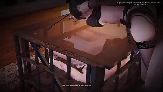 B033 ntr kocası sevgilisiyle seks yaparken izlemek için karısı tarafından kafeste kilitli