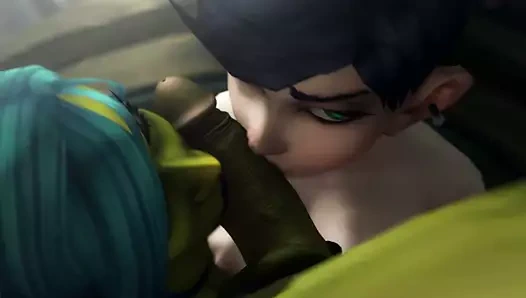 Jovonna'nın ağız işi