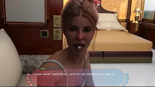 Elleriyle penisini okşuyor. oyun
