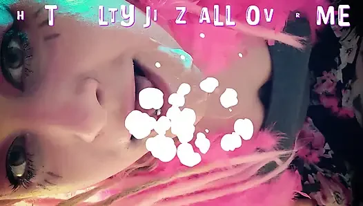 Eşcinsel olmak ve tüm nefis döllerini yutmak için büyüleniyor