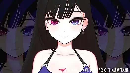 Vends-ta-culotte - seksi hentai kız aklını ve cinselliğini kontrol ediyor