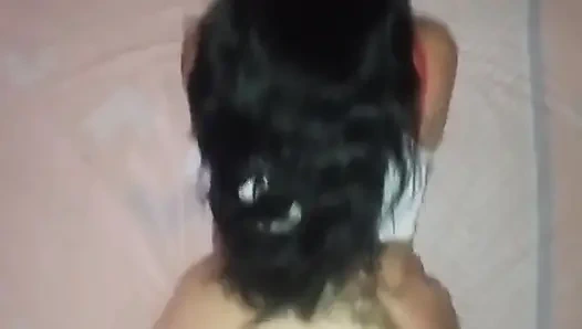 Gerçek ev ödevleri için gitmeden önce denizkızı eşimi hamile bırakmak