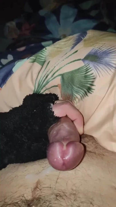 Geç gece boşalma yakın çekim