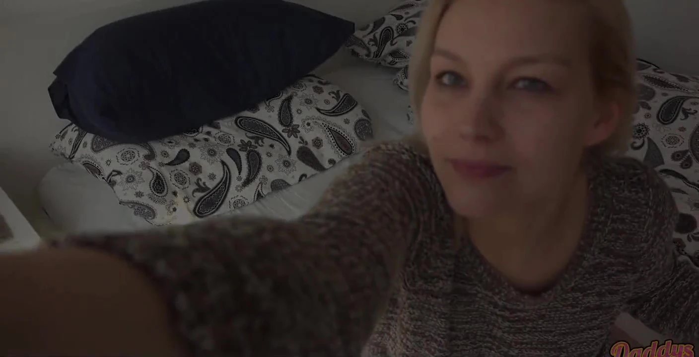 Kathrin Alone at Home