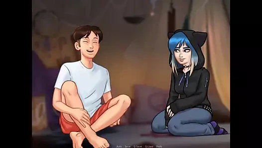 Yaz mevsimi efsanesi: iki kız için romantik akşam yemeği - ep 138