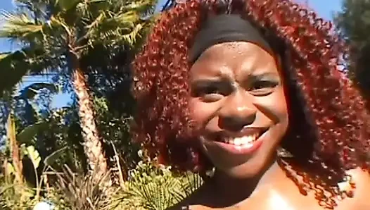 Zenci için iki büyük yarak