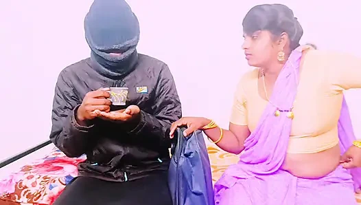 Hintli güzel üvey anne ve üvey oğlu sikişiyor