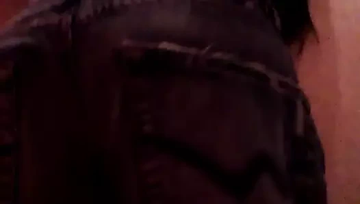 Cul en jeans de ma petite amie blanche Pour black et arabes