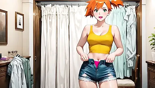 Pokemon'un ai porno uyarlanmasında misty harika seks
