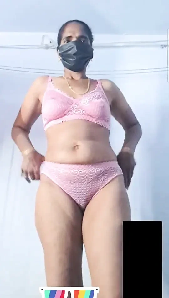 Tamil aunty pink inner video call service