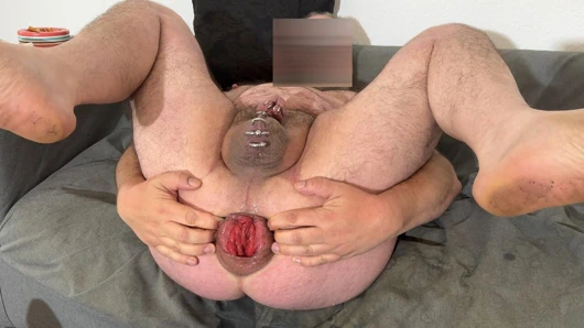 Orgazm olana kadar aşırı anal eğitim