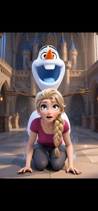 Elsa ve Olaf macerası
