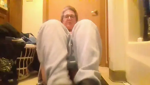 Striptiz yoga teşhiri amcığı