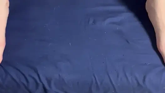 A nice evening with a sweet young girl. Pink close-up.